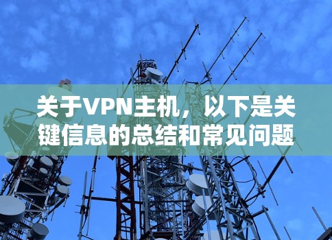 关于VPN主机，以下是关键信息的总结和常见问题的解答